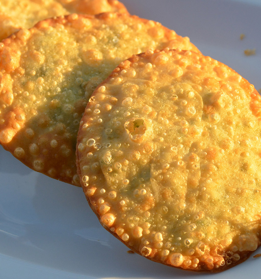 Tre Tirtlan su un piatto bianco - Klaudehof