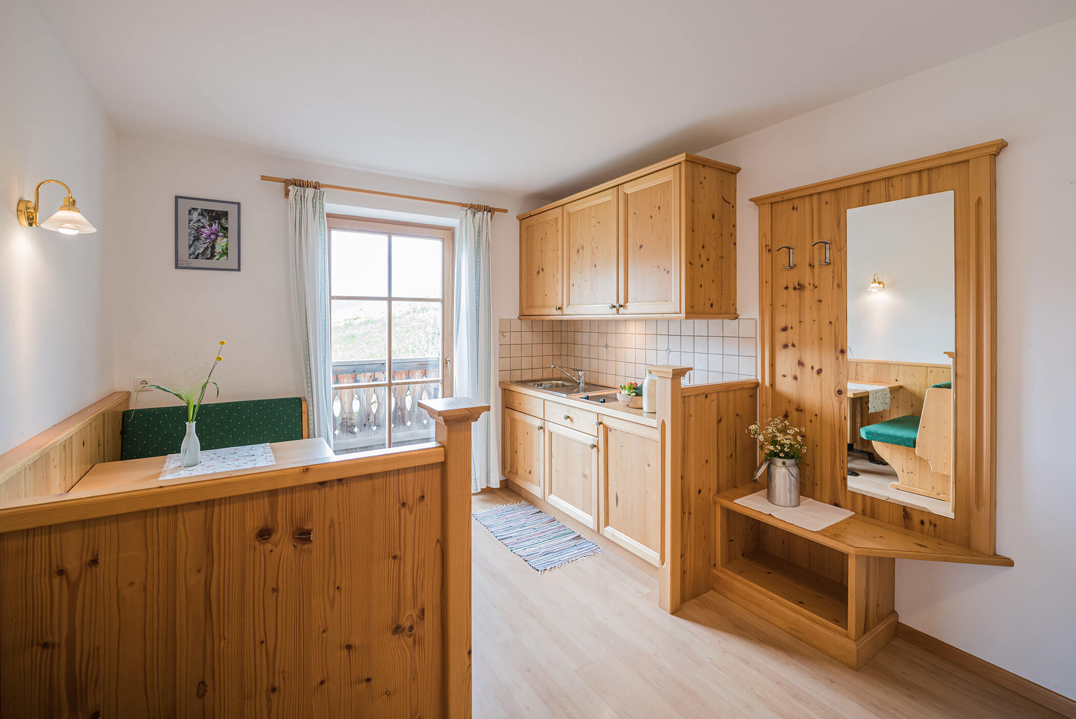 Kochnische mit Esstisch - Klaudehof